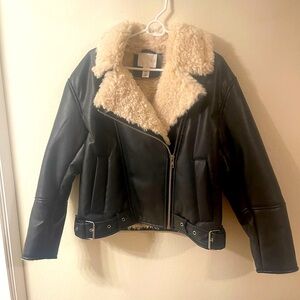 NWOT Teddy Lined jacket